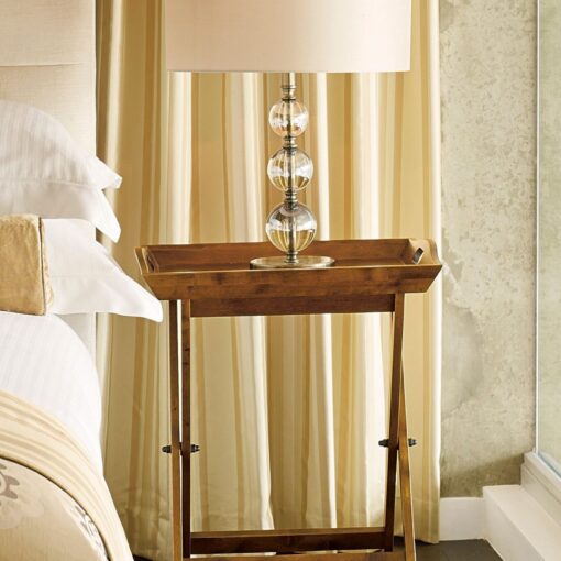 Honningfarget butlers tray i bjørk