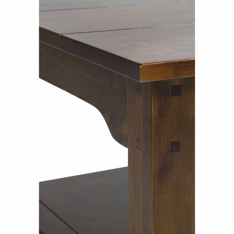 Garrat klassisk salongbord i kastanje det