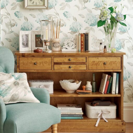 Garrat, konsollbord i honningfarget bjørk