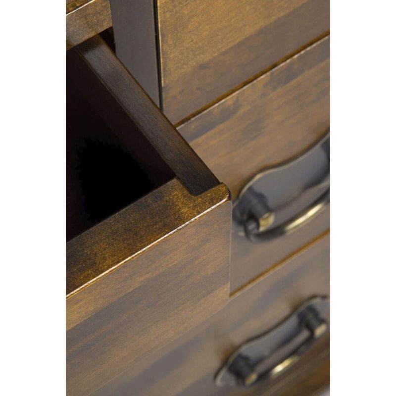 garrat kastanje 8 skuff