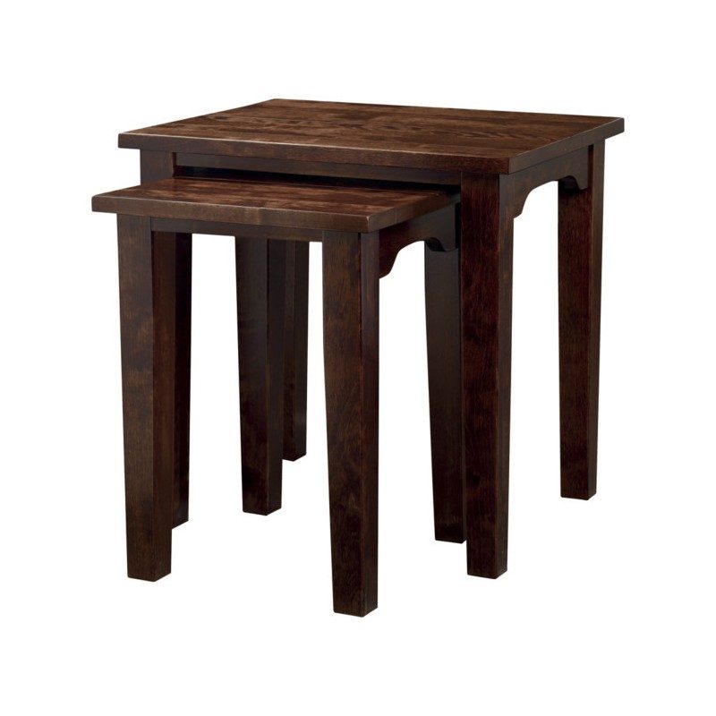 garrat settebord i kastanje cut