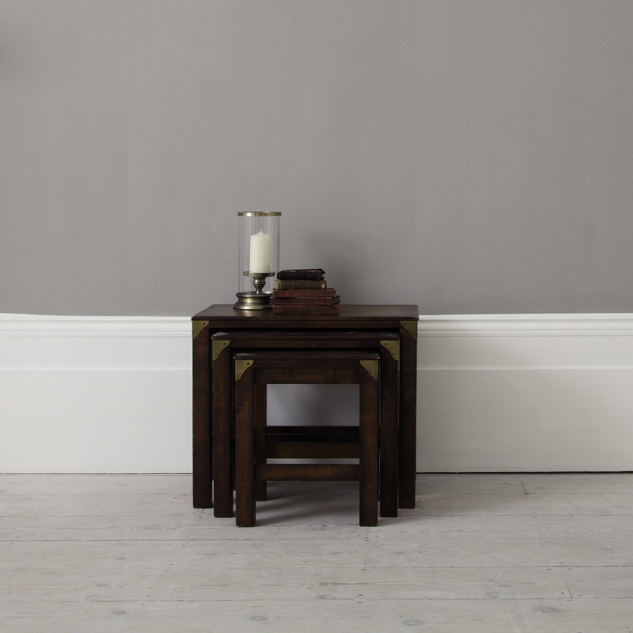 Balmoral Chestnut Nest of 3 Tables 2 Balmoral Chestnut Nest of 3 Tables