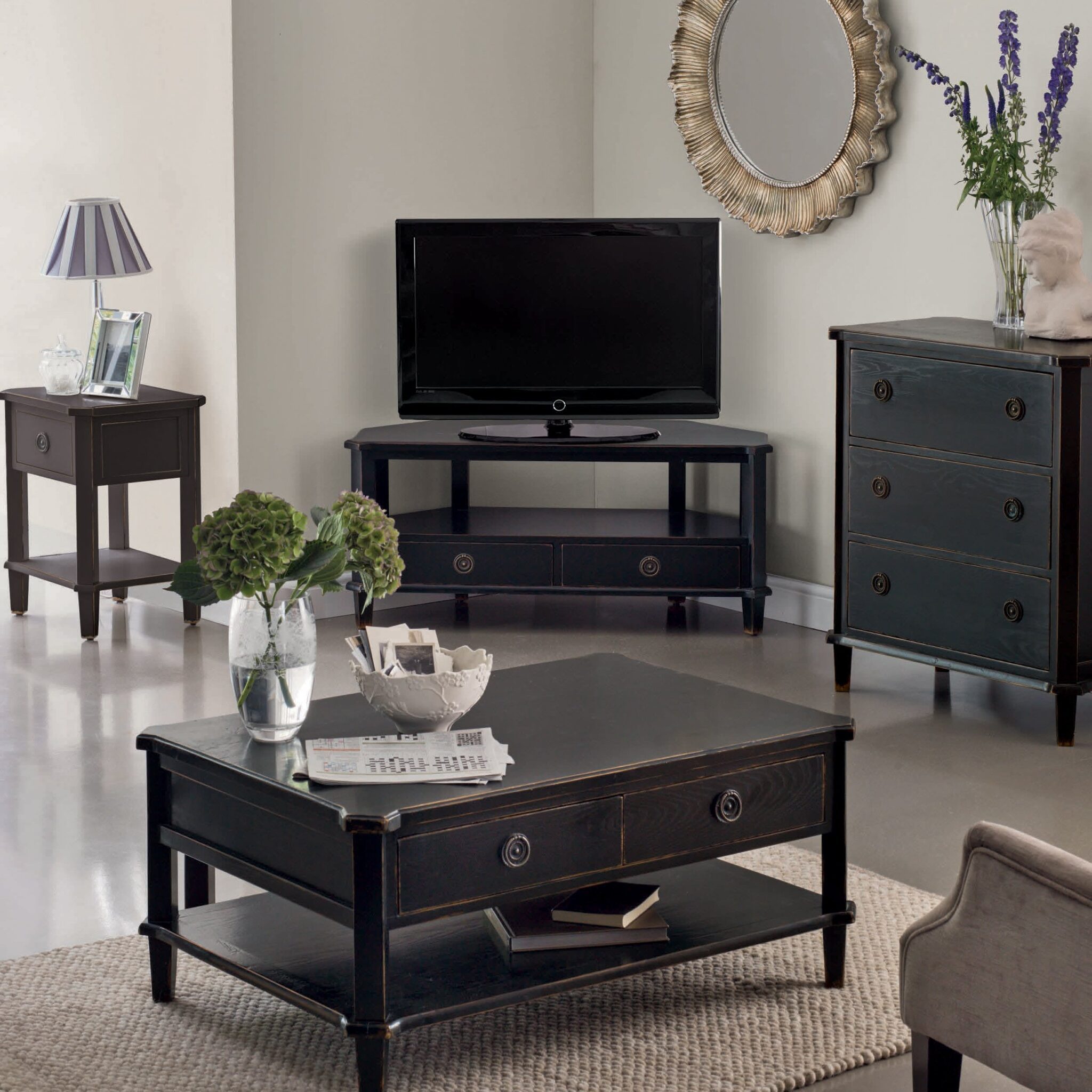 Henshaw – Black Coffee Table 2 Henshaw – Black Coffee Table