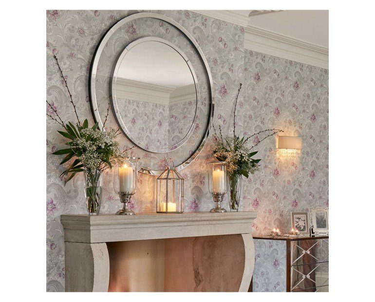 Evie rundt stort interiør evie rundt speil i stor utgave