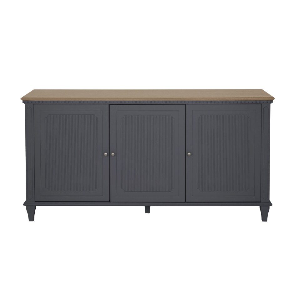 Hanover tredørs koks skjenk i koksgrått