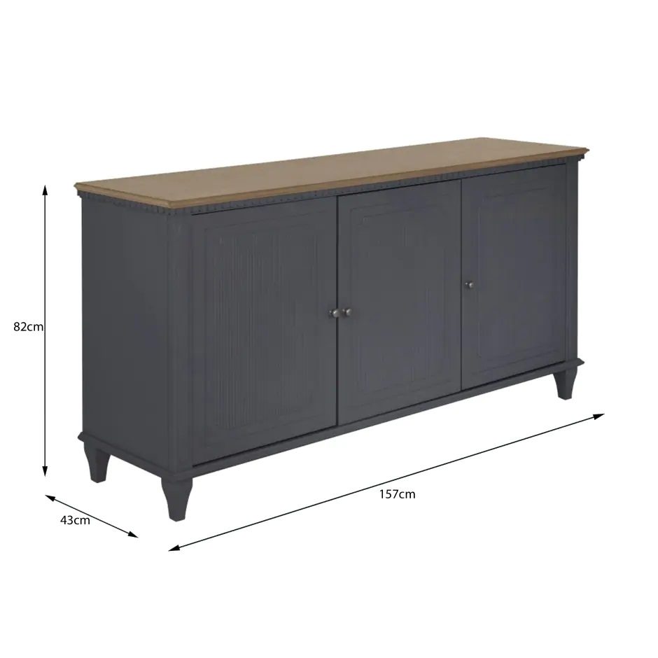 hanover tredørs mål koks