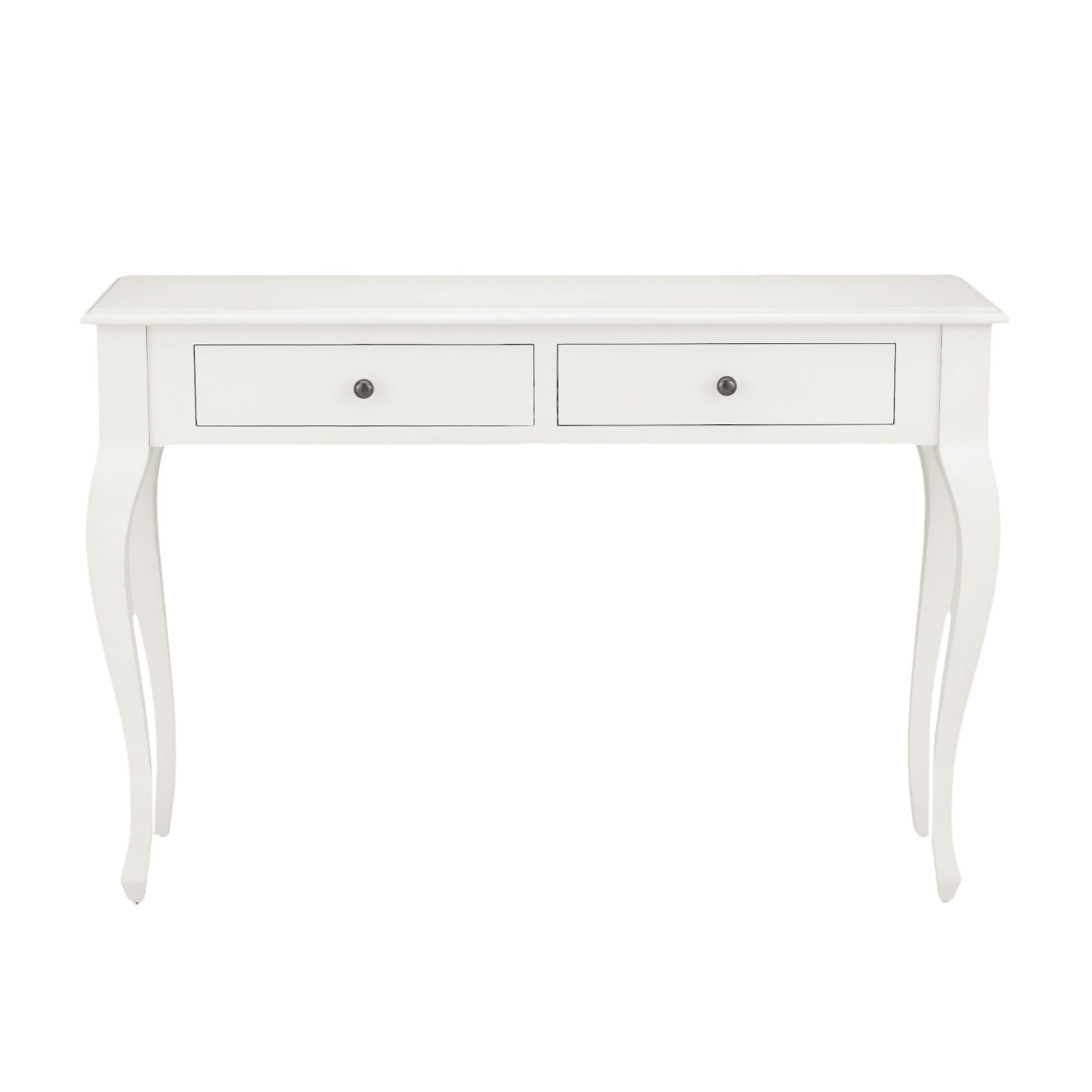 ROSALIND SOFT IVORY 2 DRAWER CONSOLE TABLE