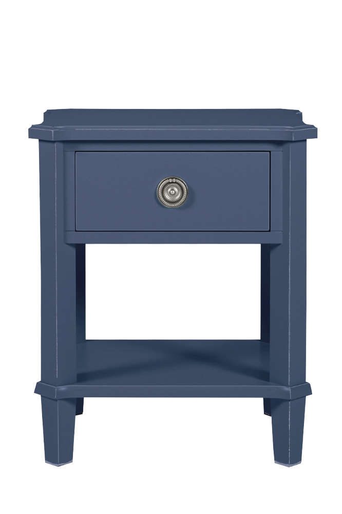 1 Drawer Side Table G68_OL_217061_CM_001 sidebord nattbord blå