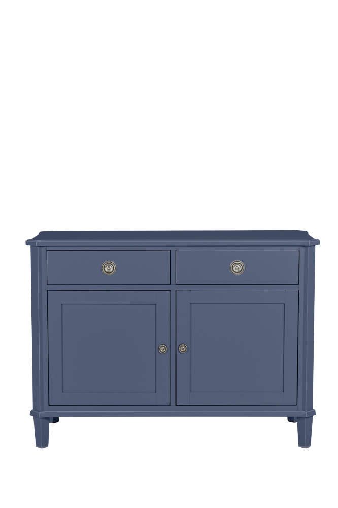 2 Door 2 Drawer Sideboard G68_OL_689419_CM_001 liten skjenk i støvet blå