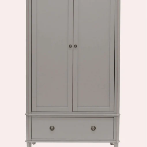 Garderobeskap med 2 skuffer