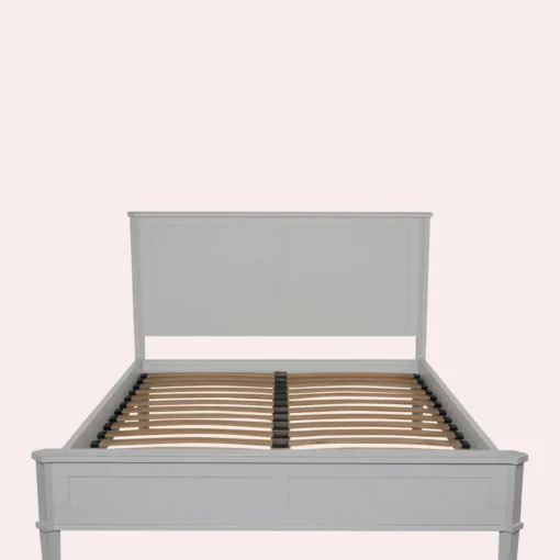 sengeramme lys koksgrå