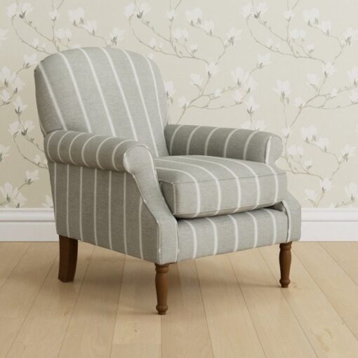 Ayden møbelstoff med striper i chenille