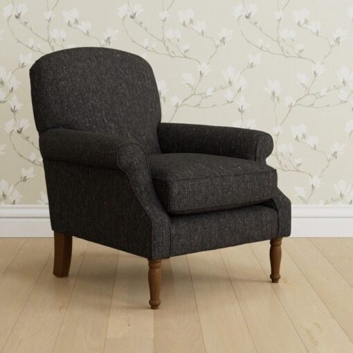 Harley, melert koksgrått møbelstoff