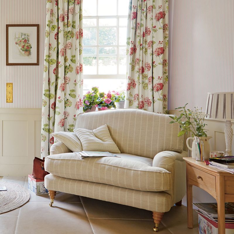 Linen stripe interiør