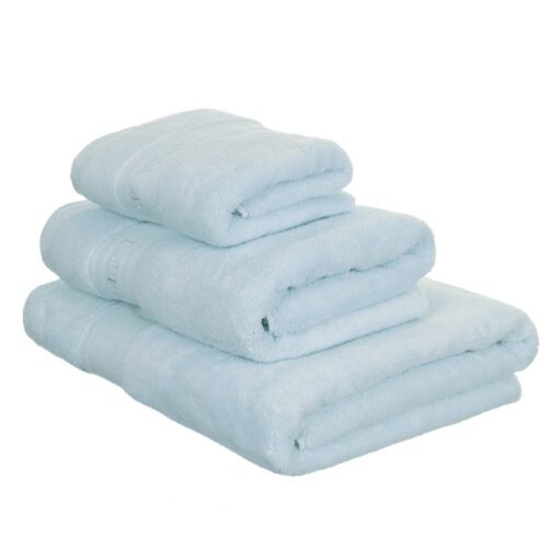 Luksuriøse blå håndklær