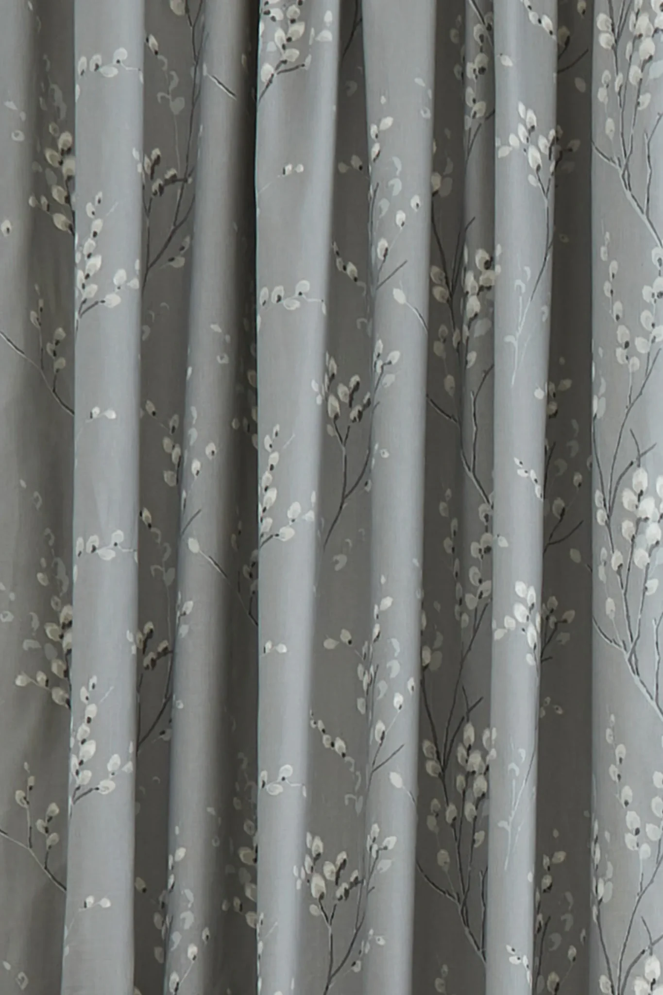 pussy willow stålgrå gardin det