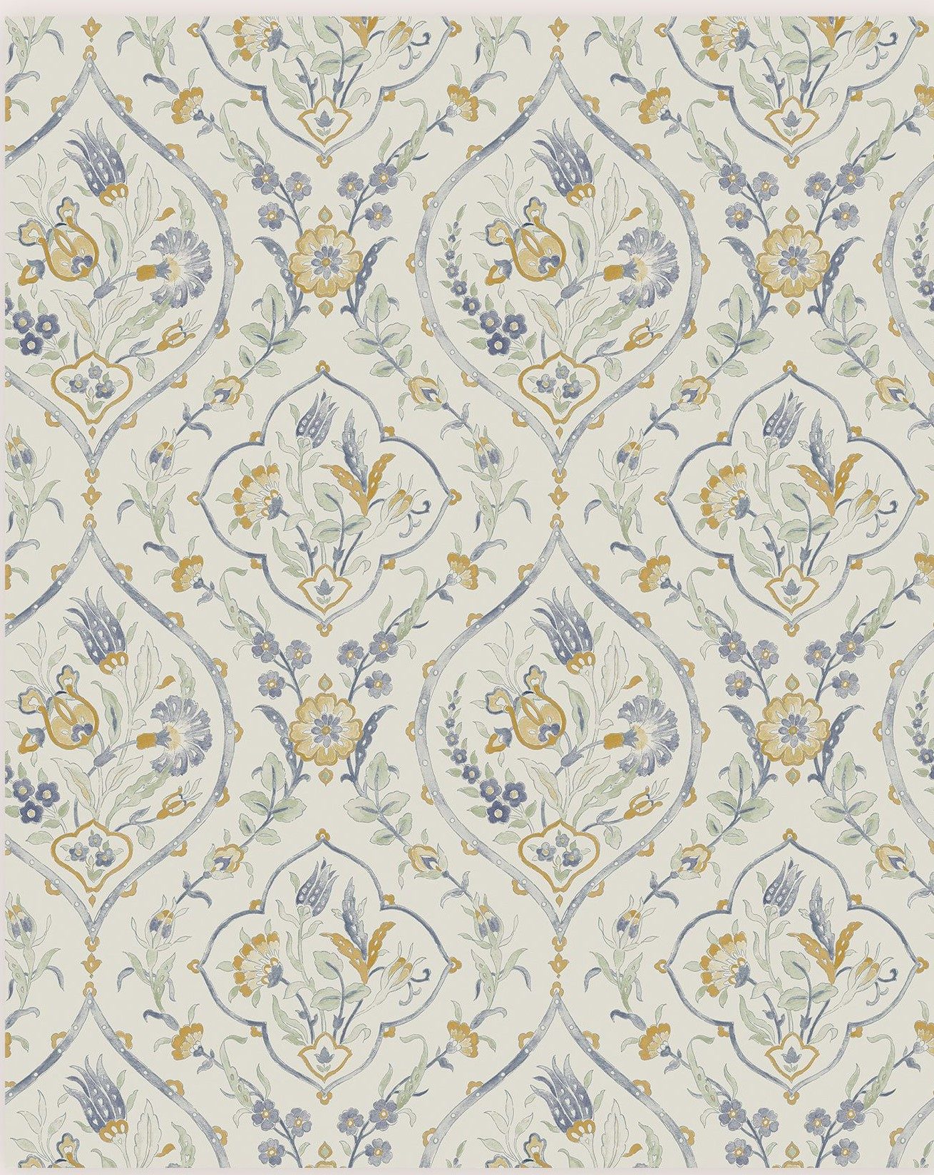 Foscot-tapet-oker-cut