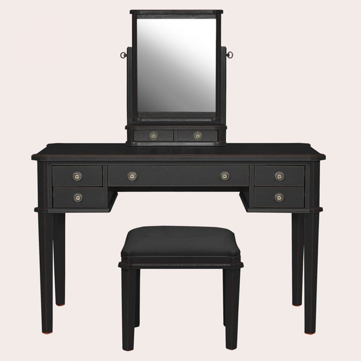 Henshaw-skrivebord-sminkebord-i-sort