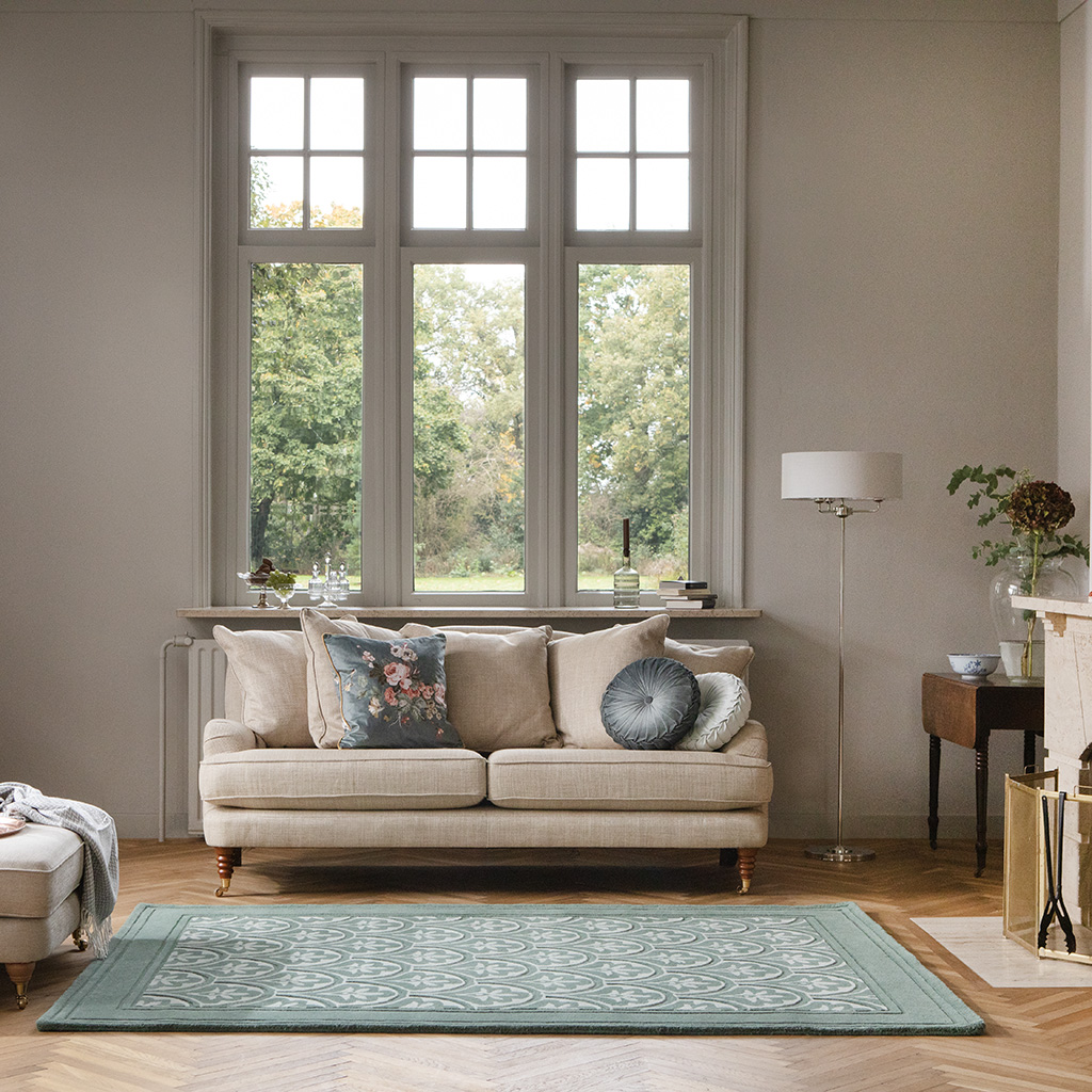 Catarina-gulvteppe-gronn-interior