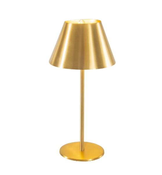 Holston bordlampe i antikk messing finish - Bilde 2