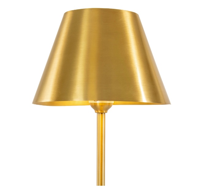 Holston bordlampe i antikk messing finish - Bilde 3