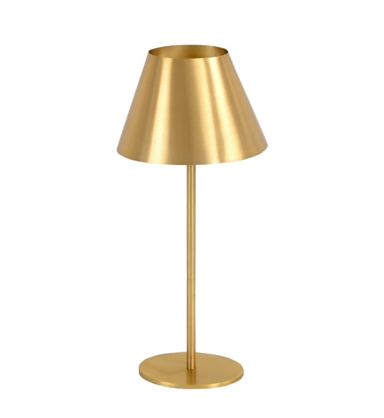 Holston bordlampe i antikk messing finish - Bilde 4