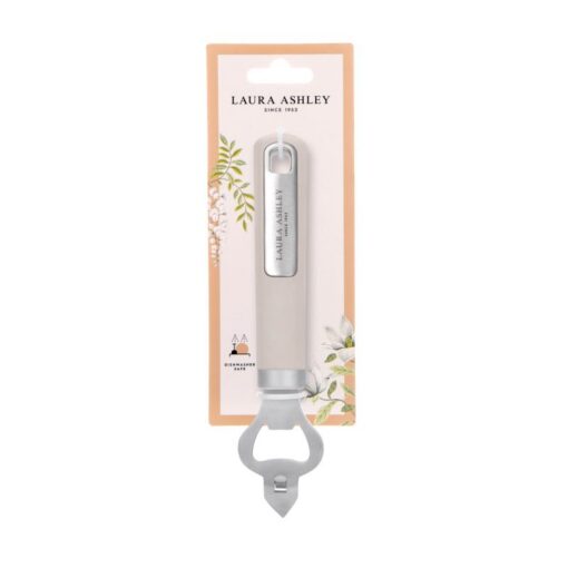 Flaskeåpner med duegrått soft touch håndtak