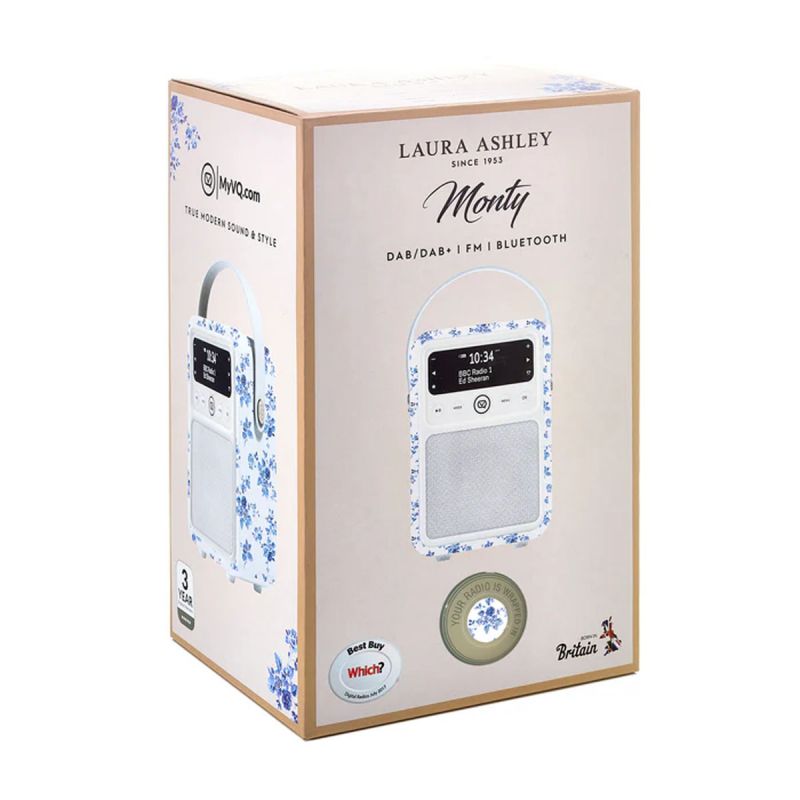 China Rose, Monty DAB radio/Bluetooth høyttaler fra Laura Ashley - Bilde 6