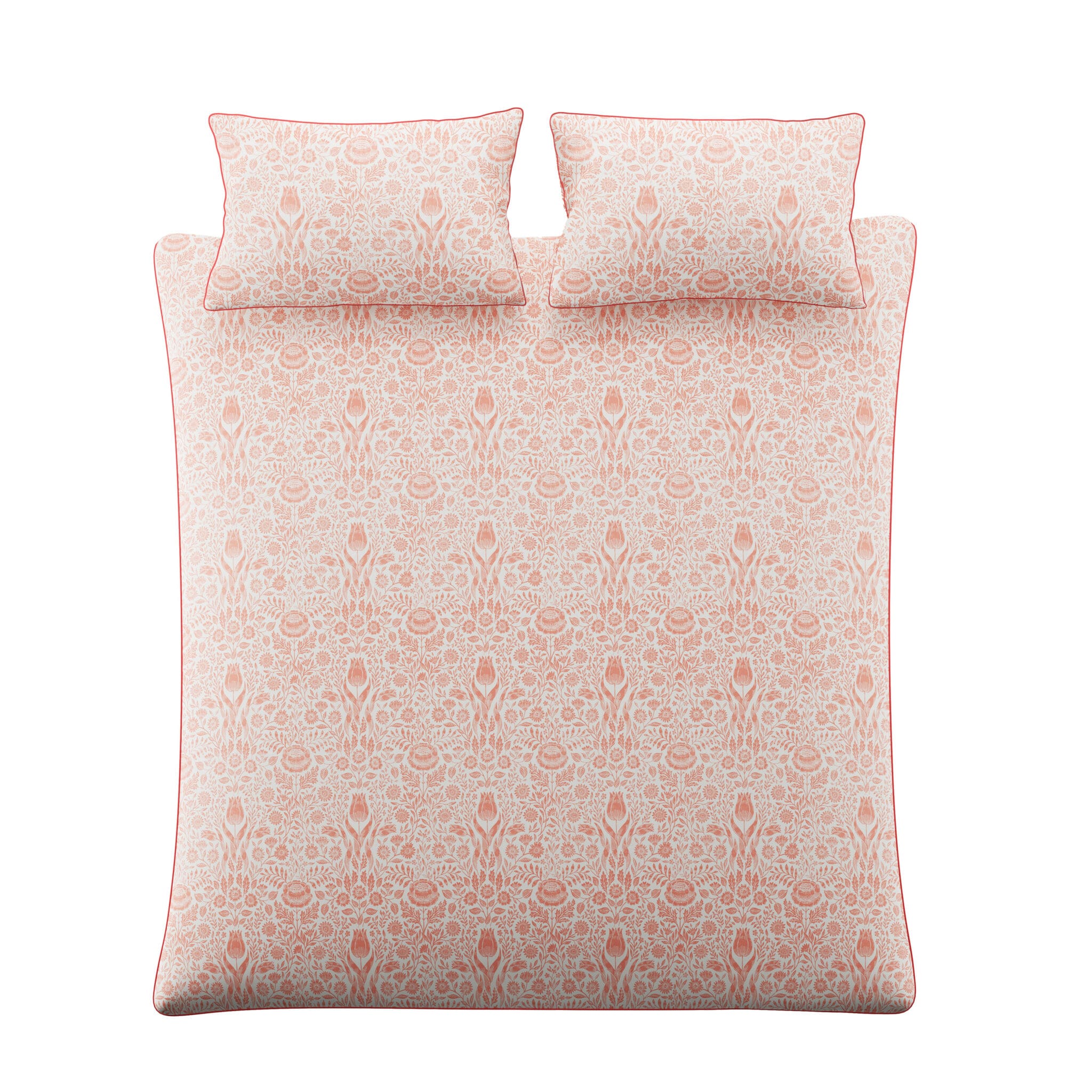 Ashstead Damask, sengesett med stiliserte tulipaner i rosa/natur fra Laura Ashley - Bilde 4