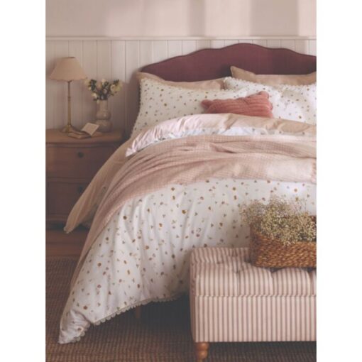 Neve Floral Plaster Pink sengesett, fra Laura Ashley.